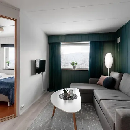 Flat With Fjord Views 公寓
